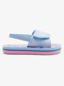 1 Toddlers Finny Slide Slider Sandals Blue AROL100027 Roxy