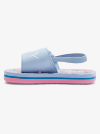 2 Toddlers Finny Slide Slider Sandals Blue AROL100027 Roxy