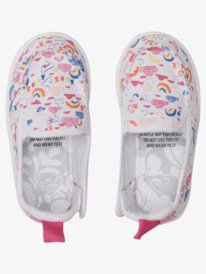 3 Toddler's Minnow Shoes White AROS600003 Roxy