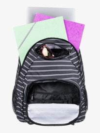 4 Shadow Swell 24L Backpack Black ERGBP03053 Roxy