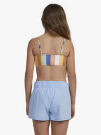 roxy, Girls 6-16 Basic Solid Board Shorts, CERULEAN (bfn0) BASIC SOLID BS ERGBS03105