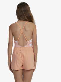 roxy, Girls 6-16 Basic Solid Board Shorts, PAPAYA PUNCH (mfq0) BASIC SOLID BS ERGBS03105