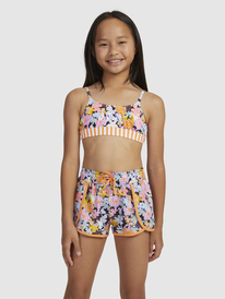 roxy, Girls 6-16 Above The Limits Board Shorts, ANTHRACITE MEMORIES (kvj3) ABOVE THE LIMITS BOARDSHORT ERGBS03112