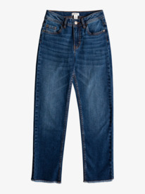 5 Think Twice - Jeans corti con gamba dritta da Ragazza  ERGDP03070 Roxy