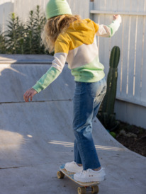 2 Think Twice - Jeans corti con gamba dritta da Ragazza  ERGDP03070 Roxy