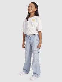 15 Celestial Dancer - Pantalon cargo pour Fille 4-16 Bleu ERGDP03075 Roxy