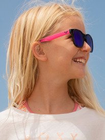 roxy, Malanai - Sonnenbrille für Mädchen 8-16, BLACK/ML PURPLE (xkkm) Malanai - Sunglasses for Girls ERGEY03007