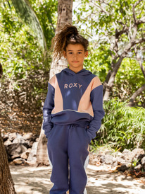 3 Girls 8-16 Reflections Track Pants Blue ERGFB03249 Roxy