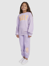 5 Girls 4-16 Wildest Dreams Joggers Purple ERGFB03276 Roxy