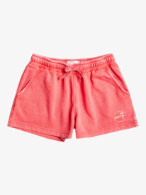 roxy, Girl's 4-16 Distance And Time B Jogger Shorts, SUN KISSED CORAL (mjv0) DISTANCE AND TIME B ERGFB03281