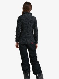 3 Cascade - Polaire demi-zip pour Fille 8-16 Noir ERGFT03515 Roxy