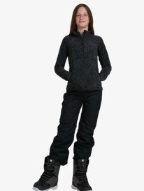 2 Cascade - Polaire demi-zip pour Fille 8-16 Noir ERGFT03515 Roxy