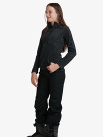 4 Cascade - Polaire demi-zip pour Fille 8-16 Noir ERGFT03515 Roxy