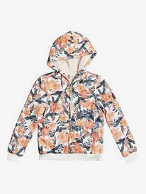 0 Say Love - Sweat à capuche zippé pour Fille 4-16  ERGFT03558 Roxy