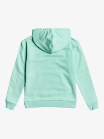 roxy, Girls 4-14 Indian Poem Organic Fleece Hoodie, BROOK GREEN (gcf0) INDIAN POEM MULTICO ERGFT03621