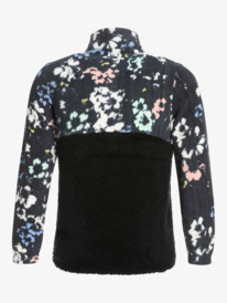5 Alabama - Polaire en sherpa pour Fille Noir ERGFT03731 Roxy