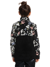 3 Alabama - Polaire en sherpa pour Fille Noir ERGFT03731 Roxy
