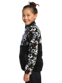 1 Alabama - Polaire en sherpa pour Fille Noir ERGFT03731 Roxy