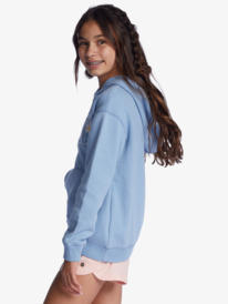 1 Girl's 4-16 Hope You Believe Pullover Hoodie Blue ERGFT03748 Roxy