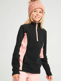 3 Sayna 2022 - Polaire demi-zip pour Fille Noir ERGFT03756 Roxy