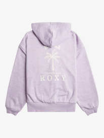 roxy, Dont Go Yet - Hoodie met Rits voor Meisjes 10-16, PASTEL LILAC (pfm0) Dont Go Yet - Zip-Up Hoodie for Girls 10-16 ERGFT03809