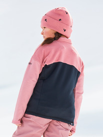 2 Sidley - Technische fleece met rits voor Meisjes 8-16 Pink ERGFT03836 Roxy