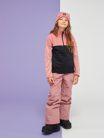6 Sidley - Technische fleece met rits voor Meisjes 8-16 Pink ERGFT03836 Roxy