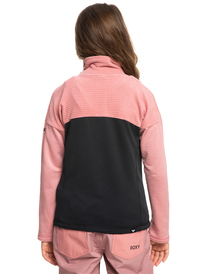 10 Sidley - Technische fleece met rits voor Meisjes 8-16 Pink ERGFT03836 Roxy