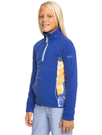 7 Girls 8-16 Sayna Technical Half-Zip Fleece White ERGFT03837 Roxy