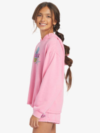 1 Girl's 4-16 Sun My Sweet Sun B Oversized Hoodie Pink ERGFT03896 Roxy