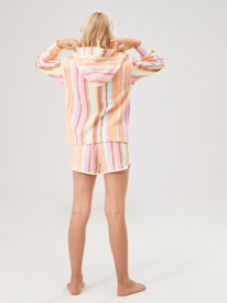 2 Feels Like Summer - V-Neck Pullover Sweatshirt for Girls 4-16 Marron ERGFT03902 Roxy