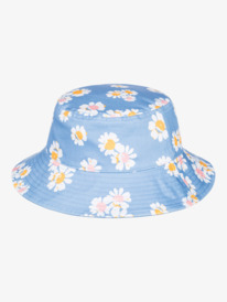 6 Aloha Sunshine Reversible Bucket Hat Blue ERGHA03262 Roxy