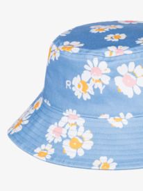 2 Aloha Sunshine Reversible Bucket Hat Blue ERGHA03262 Roxy