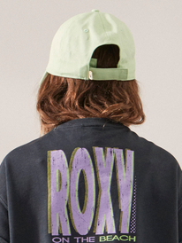 2 Dear Believer - Cappellino da Baseball da Ragazza Green ERGHA03275 Roxy