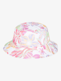 2 Girl's 4-16 Tiny Honey Bucket Hat White ERGHA03280 Roxy