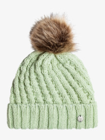 1 Girl's 4-16 Blizzard Beanie Green ERGHA03288 Roxy