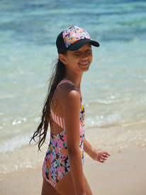 1 Honey Coconut - Casquette trucker pour Fille 4-16 Noir ERGHA03297 Roxy