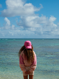 2 Girls Dear Believer Baseball Cap Pink ERGHA03299 Roxy