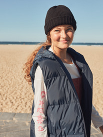 1 Dreamy Summer - Beanie for Girls 4-16 Black ERGHA03302 Roxy