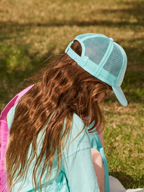 1 Girls Reggae Town Trucker Cap Blue ERGHA03308 Roxy