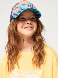 3 Girls Honey Coconut Trucker Cap Blue ERGHA03310 Roxy