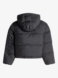 roxy, Girls 4-16 Just Good Friends Puffer Jacket, ANTHRACITE (kvj0) JUST GOOD FRIENDS ERGJK03113