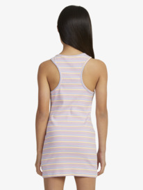 9 Girls 4-16 What Should I Do Slim Vest Top Dress Purple ERGKD03242 Roxy