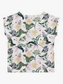 1 African Sunset 2021 - T-shirt pour Fille 4-16 Blanc ERGKT03167 Roxy