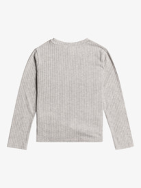 1 Girl's 4-16 Rewrite The Story Long Sleeve Knit Top  ERGKT03186 Roxy