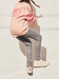 1 Kinda Crazy - Legging côtelé pour Fille 4-16 Bleu ERGNP03115 Roxy