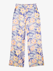 9 Girl's 4-16 You Found Me Pants Blue ERGNP03116 Roxy