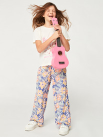 7 Girl's 4-16 You Found Me Pants Blue ERGNP03116 Roxy