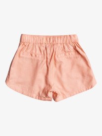 1 Girl's 4-16 Una Mattina Elastic Waist Shorts Pink ERGNS03088 Roxy