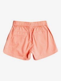 4 Girl's 4-16 Una Mattina Elastic Waist Shorts Pink ERGNS03088 Roxy
